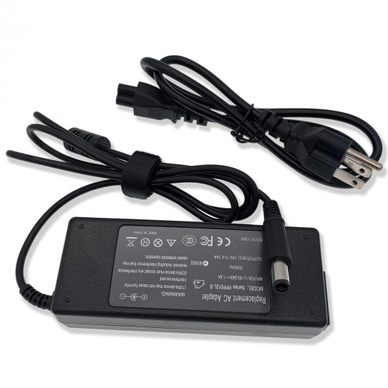 90W AC Adapter Battery Charger Power For HP Elitebook 8560w 8470p 8470w 8570p