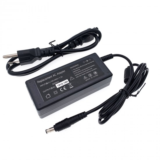 AC Adapter for Samsung Laptop RV515-A01 RV520-W01 NP305E7A NP-RV711 19V 60W Charger