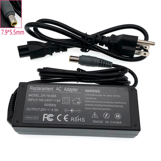 90W Laptop Power Supply for IBM Lenovo ThinkPad 42T4426 92P1105 92P1106 92P1109