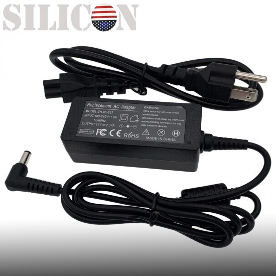 19V 2.37A AC Adapter Power Charger For Toshiba Satellite C55D-A5170 C55D-A5304