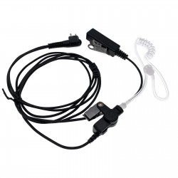 2-Wire Security Surveillance Kit Headset Earpiece for Motorola Radio BPR-40 EP-450