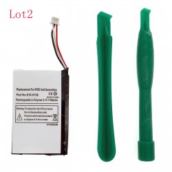 2X Battery for Apple ipod 3G 3rd Gen 10GB 20GB 30GB 40GB M9244 E225846 616-0159