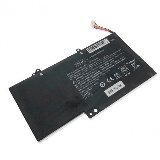 43Wh New NP03XL Battery For HP Pavilion X360 11 13, Envy 15-U Series 760944-421