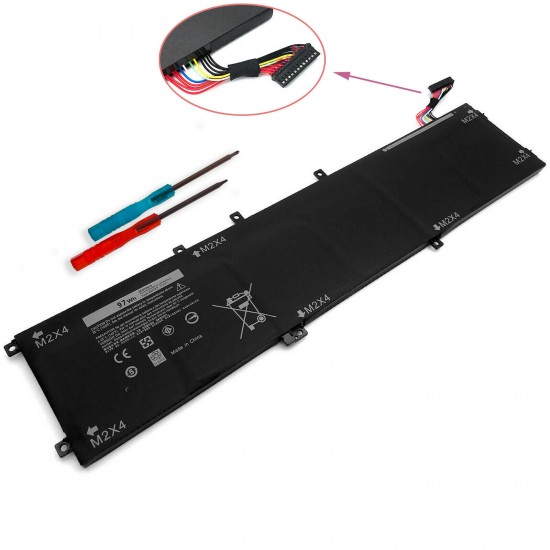 New 6-Cell 97Wh Extended Battery for Dell XPS 15 9560 9570 Laptop GPM03 6GTPY