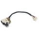 DC Power Jack Cable for HP Spectre X360 13t-4100 13-4101dx 13t-4200 13-4205tu - Replacement Charging Port Connector Socket Harness Wire Line Plug Input Part