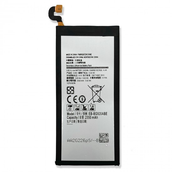 Battery For Samsung Galaxy S6 G920A G920I G920K G920L G920T G920S EB-BG920ABE