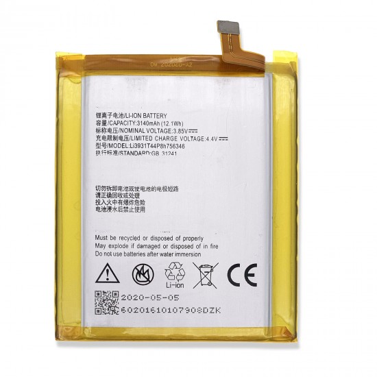 3140mAh Battery For ZTE Axon 7, A2017U, A2017U Dual SIM LTE-A, Grand X4, Z956