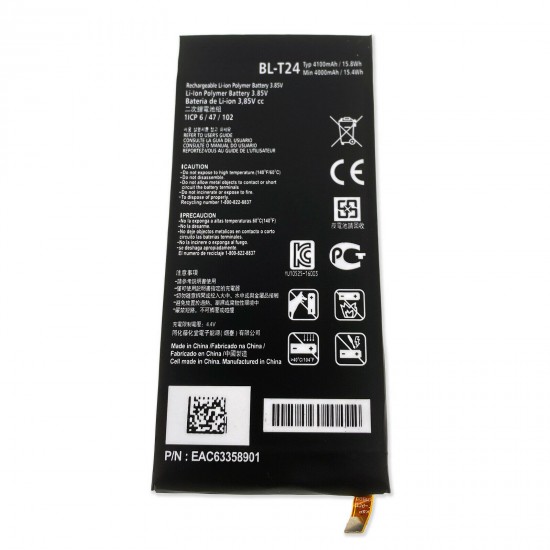 For LG X Power K220 LS755 US610 H700 Battery BL-T24 4100mAh 3.85V Replacement 