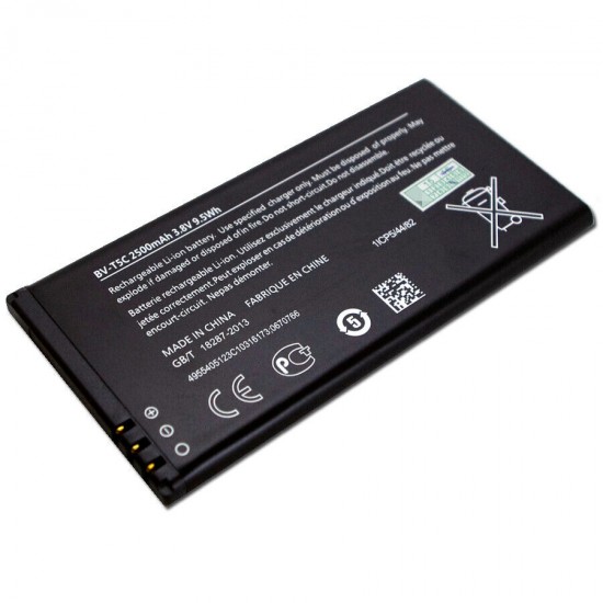 New For Nokia Lumia 640 RM-1113 Dual 1077 Internal Battery BV-T5C 2500mAh 3.8V