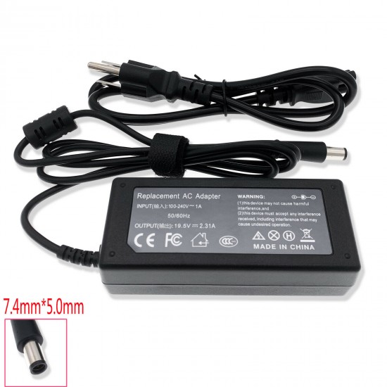 45W Replacement Power Adapter for HP 20-E014 All-in-One Desktop PC - 7.4*5.0mm Connector