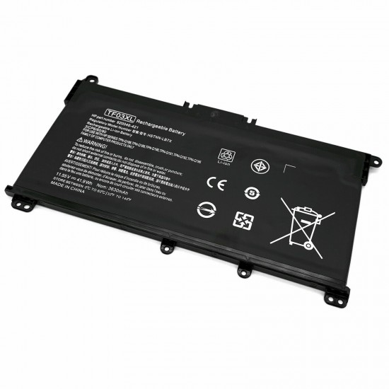 Replacement Battery for TF03XL HP Pavilion 15-CD HSTNN-LB7J/ HSTNN-LB7X 920070-855 920046-421 - Compatible with HP Pavilion 15-CD series Laptop