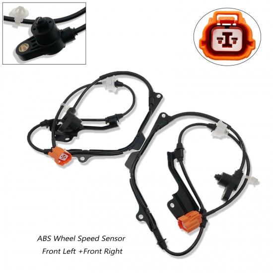 Front Left and Right ABS Wheel Speed Sensor for Acura CL TL Honda Accord 1998-2002