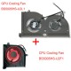 CPU and GPU Cooling Fans for MSI GS63VR GS73VR Stealth Pro - BS5005HS-U2F1 and BS5005HS-U2L1