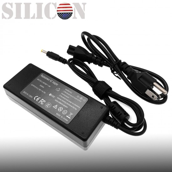 19V 4.74A 90W AC Power Charger Supply Adapter With Cord For Acer Aspire Laptop