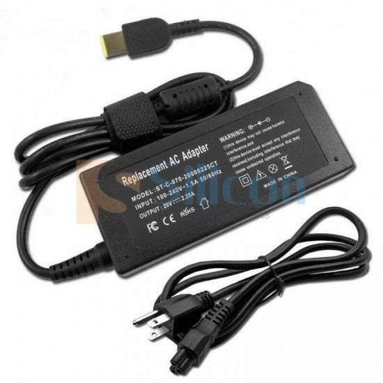 20V 2.25A Adapter Laptop Charger for Lenovo ADLX45NLC3A ADLX45NCC3A ADLX45NDC3A