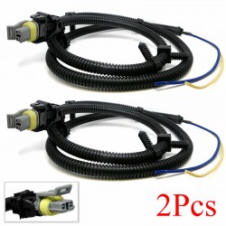 2 x ABS Wheel Speed Sensor Wire Harness for 2004 2005 2006 Pontiac Montana - Replacement ABS Sensor Wiring for Pontiac Montana