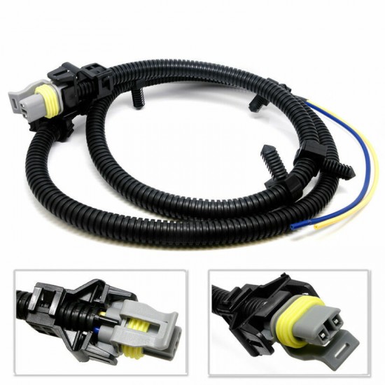 2 x ABS Wheel Speed Sensor Wire Harness for 2004 2005 2006 Pontiac Montana - Replacement ABS Sensor Wiring for Pontiac Montana