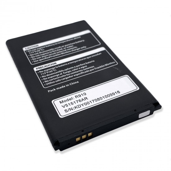 Replacement Battery for Franklin Wireless R910 V515176AR Mobile Hotspot 3000mAh