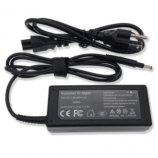 65W AC Adapter Charger For HP Pavilion SleekBook 14-B010US 14-B013NR 15-B085NR - Power Supply for HP SleekBook, Compatible with Various HP Pavilion Models