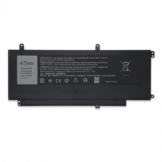 Lithium-Ion Battery for Dell Inspiron 15 7547 7548 Vostro 14 5459 D2VF9 PXR51 0PXR51 0YGR2V