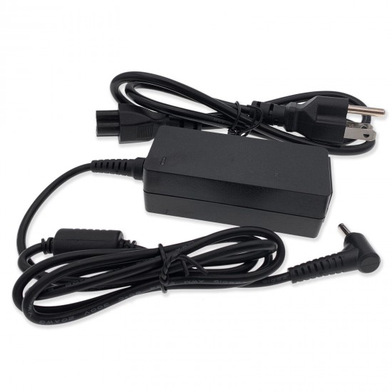 33W AC Adapter Charger for Asus Chromebook C300SA-DS02-LB and C300SA-DS02-RD Laptop