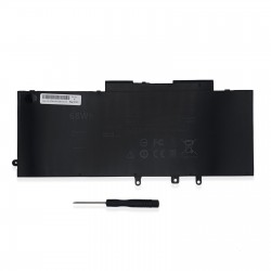 7.6V 68Wh Compatible Battery for Dell Latitude 14 5480 5491 15 5580 5590 5591