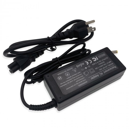 Replacement AC Adapter Charger for Acer Aspire 5553-2847 5560-Sb613 MS2319 with Power Cord