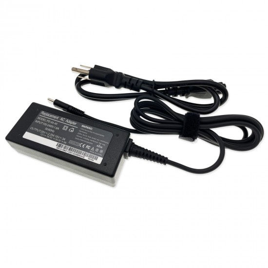 USB Type C 45W AC Adapter Charger for HP Spectre Dell Lenovo Acer Asus