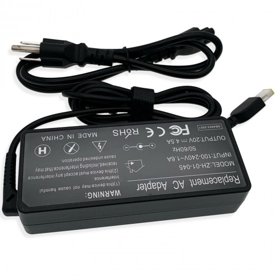 For Lenovo ideacentre 310S-08ASR Type 90G9 90W AC Adapter Power Supply Cord