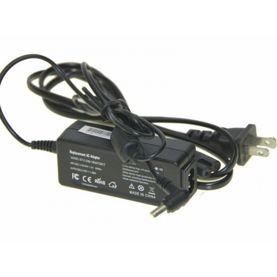 For Acer S200HQL S201HL S202HL LED LCD Monitor AC Adapter Power Supply Cord