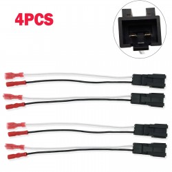 Speaker Wire Adapters for Chrysler Vehicles - 2 Pairs (Metra 72-6512 Compatible)