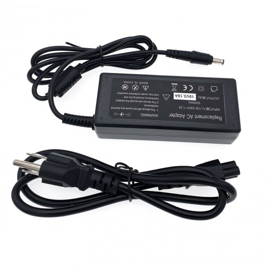 AC Adapter Charger For Samsung NP-QX411-W01US NP-QX411-W02U Power Cord