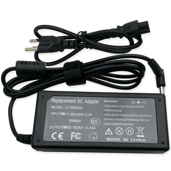 65W Power Adapter for Dell Inspiron 14 15 5000 7000 Series Laptops - Compatible with 0MGJN9 0G6J41