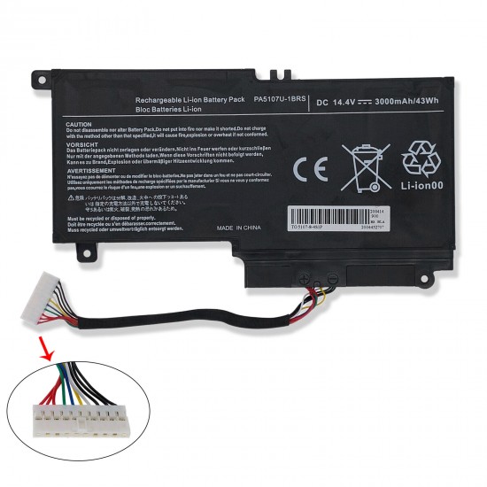 Laptop Battery For Toshiba Satellite P55t-A5116 S55-A5295 S55t-A5277 S55t-A5188