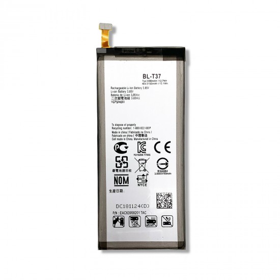 BL-T37 3300mAh Battery for LG Q Stylo 4/4 Plus / V40 ThinQ V405 - Replacement Battery