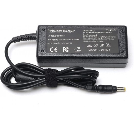 65W AC Adapter Laptop Charger for HP Pavilion DV series / Compaq Presario series