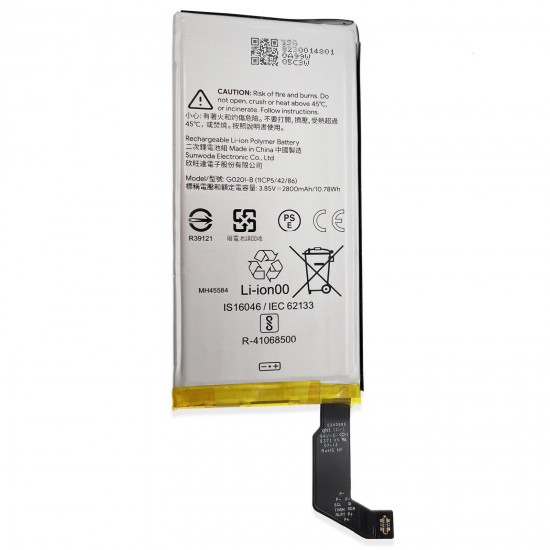 Li-ion Battery Replacement for HTC Pixel4 (2800mAh) - G020I-B Model