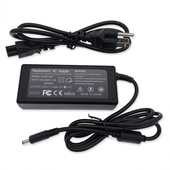 Replacement AC Adapter for HP 14-fq0046nr 14-fq0050nr 14-fq0057nr Laptop Charger Power Cord