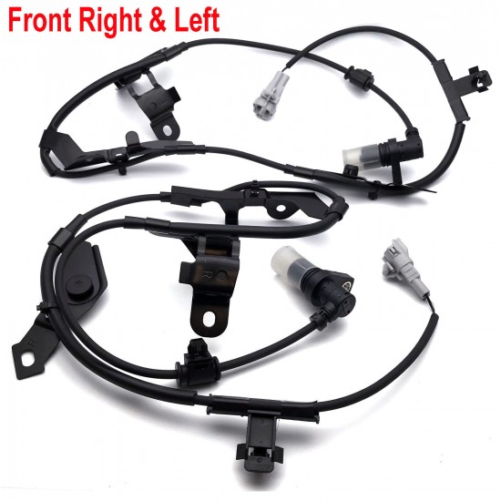 2 X Front Left & Right ABS Wheel Speed Sensor for Toyota Tacoma 98-00, 4Runner 1996-2002