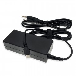 65W USB-C Power Adapter for Dell XPS 13 LA65NM170 Type C AC Supply Charger