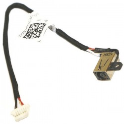 DC POWER JACK PLUG SOCKET INPUT PORT CABLE FOR Dell Inspiron 11 3147 3000 0JCDW3