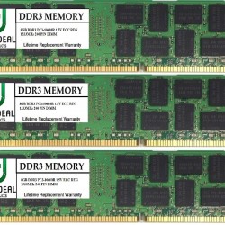 24GB (3X8GB) DDR3 1333MHz ECC REG MEMORY For DELL PRECISION T5500 AND R5500