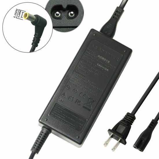 AC Adapter Power 42W 14V 3A For Samsung SyncMaster Monitor LTM1555B TV LCD LED