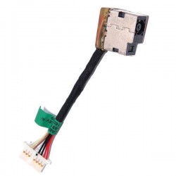 AC DC POWER JACK CABLE SOCKET FOR HP M6-W105DX 799735-T51 799735-F51 807522-001