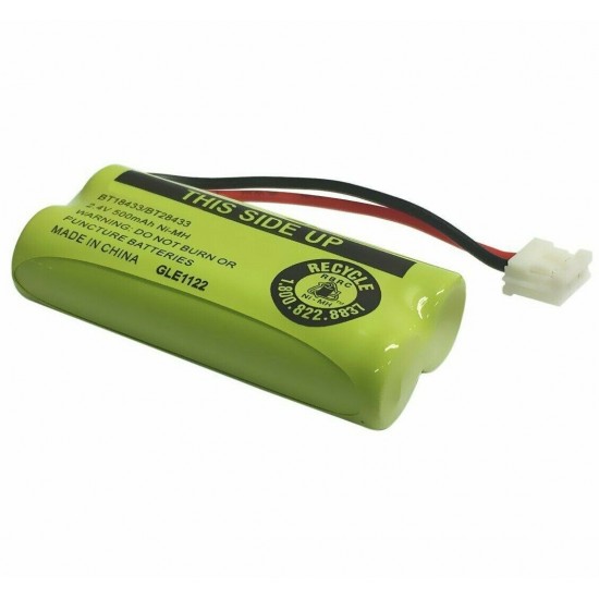 Battery Pack for VTech BT18433 BT28433 2.4V 500mAh Cordless Phone