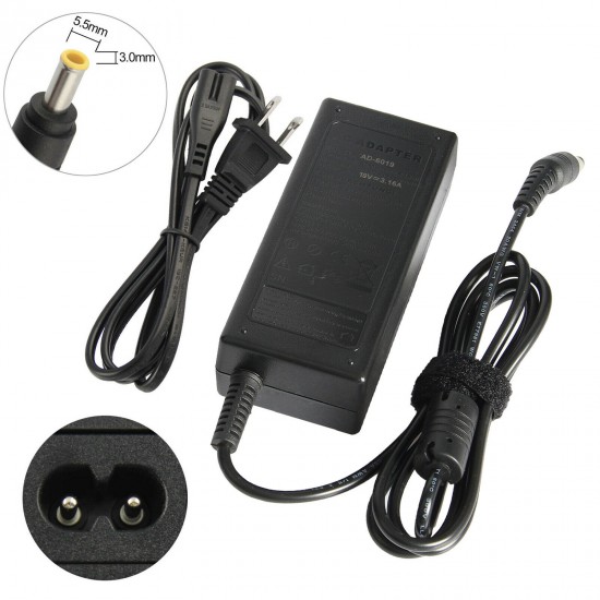 For Samsung Laptop Charger AC Adapter Power Supply AD-4019C A13-040N2A 