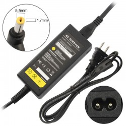 AC Adapter Charger for Dell Inspiron Duo 1090, P08T001, ID-4495FNT +Power Cord