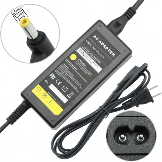 AC Adapter Power Charger for Acer Aspire 5338 5516 5517 5530 5532 5534 Laptop