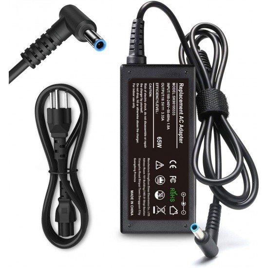 65W AC Adapter Charger for HP EliteBook 850 G6 840 G6 830 G6 836 G6 Power Cord