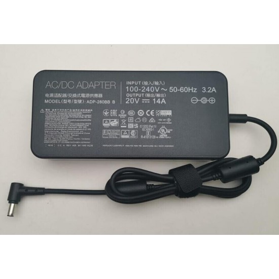 20V 14A 280W ADP-280BB B AC Adapter Charger for ASUS ROG Strix Scar 17 G732